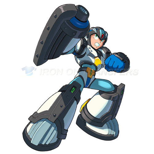 Rockman Iron-on Stickers (Heat Transfers)NO.5258